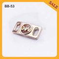 BB53 Fashion Shoe Decorations Wholesale Custom Metal Shoelace Charms